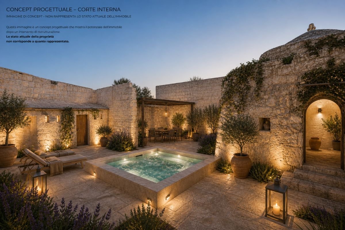 CONCEPT PRGETTUALE CORTILE