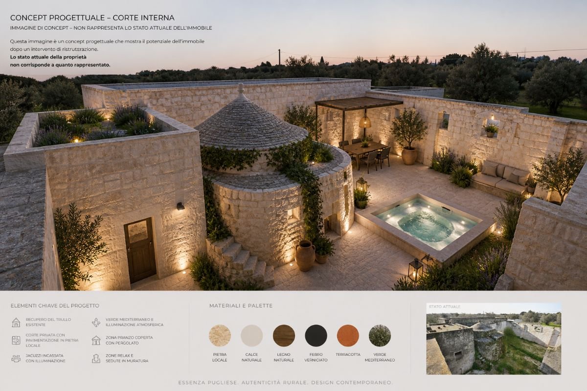 CONCEPT PROGETTUALE CORTE INTERNA